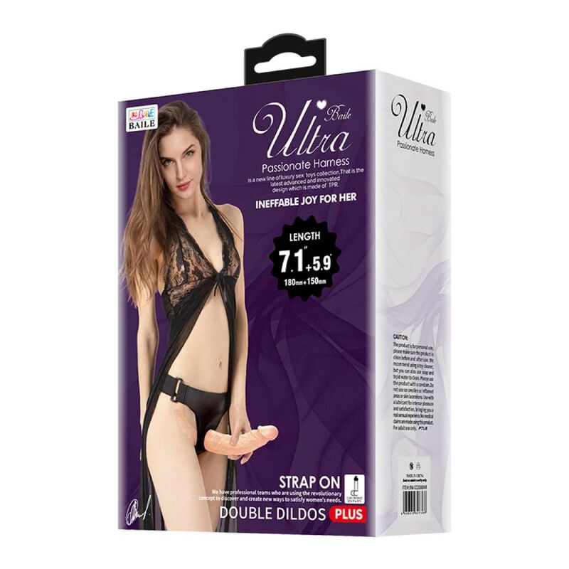 BAILE - DILDO-URI DUBLE ULTRA PASIONALE CU HAM