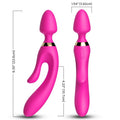 ARMONY - MASSAGER & VIBRATOR RABBIT FUCHSIA