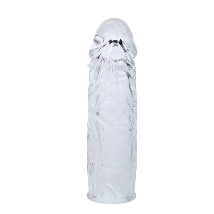 BAILE - HUSA DE PENIS DIN SILICON TRANSPARENTĂ 13 CM