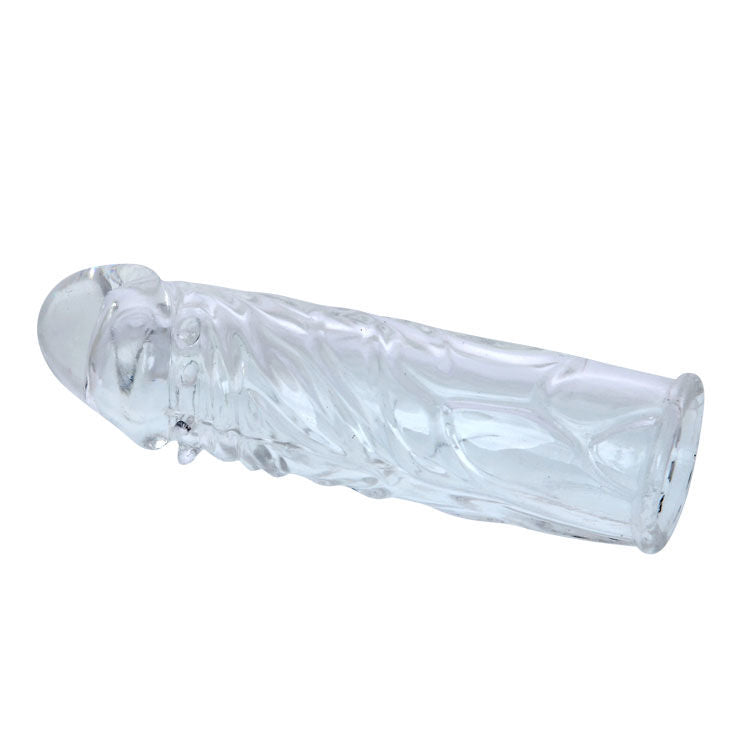BAILE - HUSA DE PENIS DIN SILICON TRANSPARENTĂ 13 CM