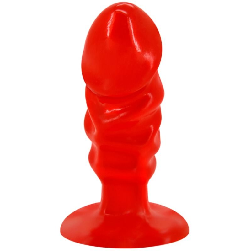 BAILE - DOP ANAL UNISEX CU VENTUZĂ ROȘIE