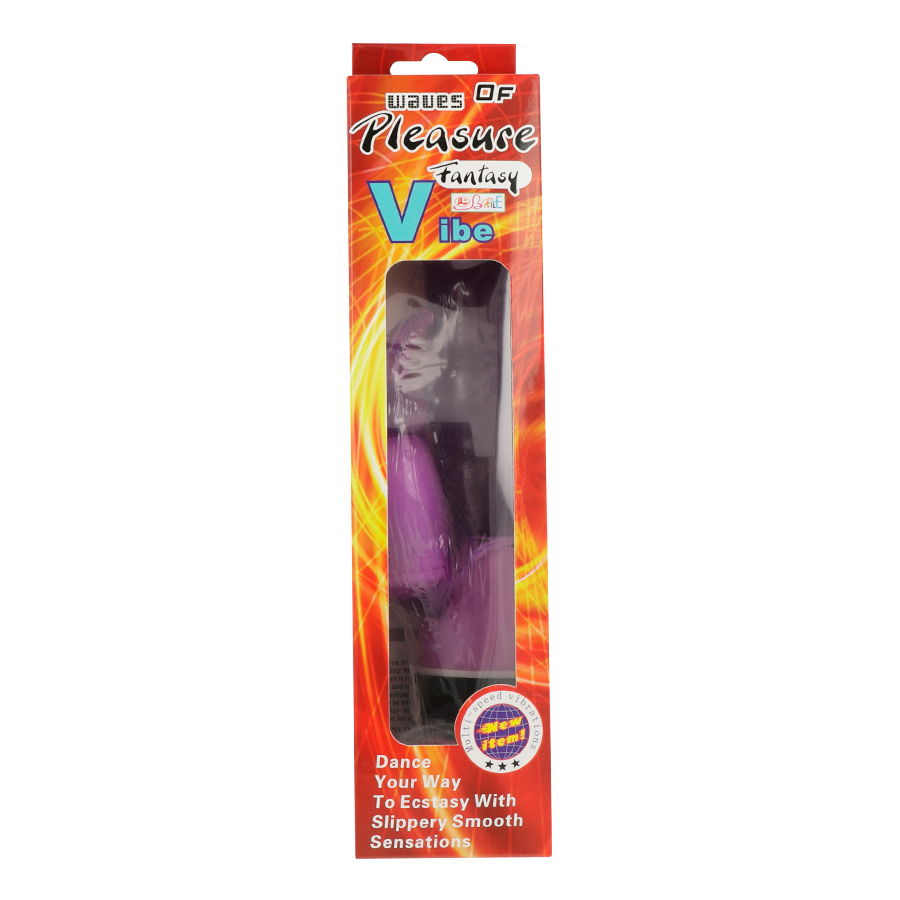 BAILE - VIBRATOR WAVES OF PLEASURE FANTASY CU IEPURE LILA 23 CM